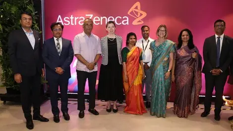 Astrazeneca inaugurates global hub in bangalore with minister dinesh gundu rao and british high commissioner lindy cameron