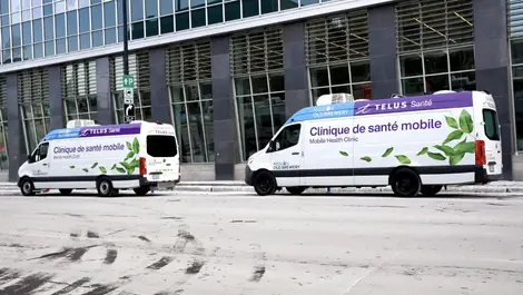 Telus health program to support mobile clinic in Montreal