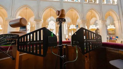 Sennheiser Spectera transforms wireless audio at Notre-Dame
