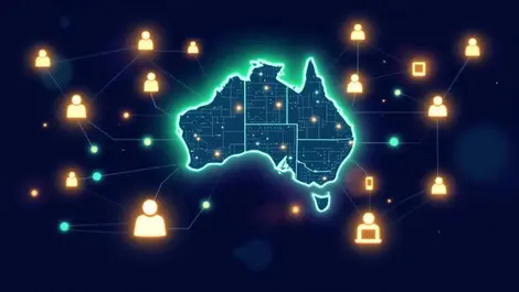 Australia map ai marketing data network audience segmentation