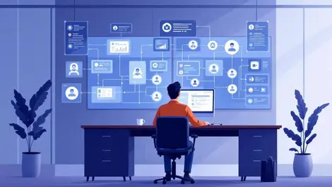 It manager configuring ai agent workflow governed automation